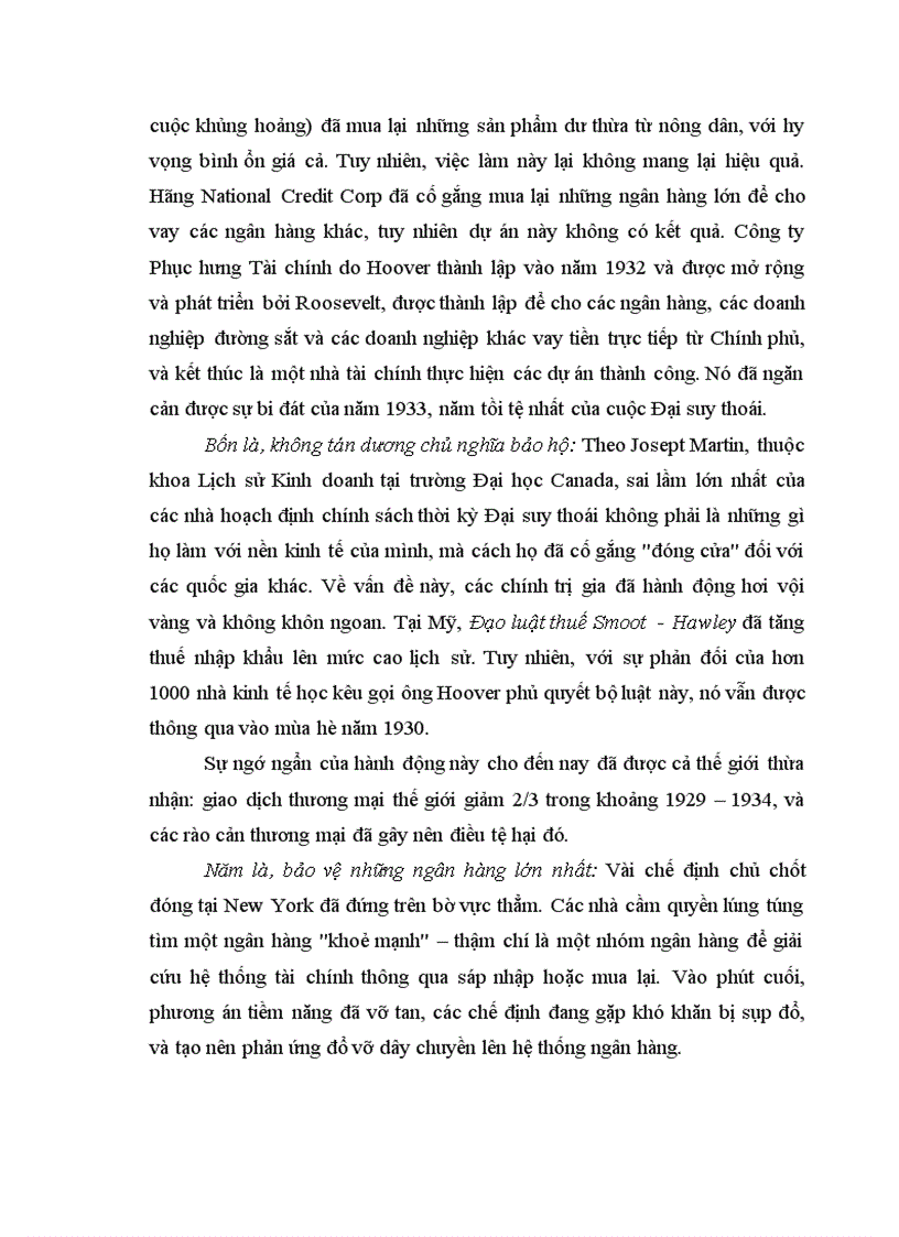 image for page Chính sách mới New deal của Franklin D Roosevelt