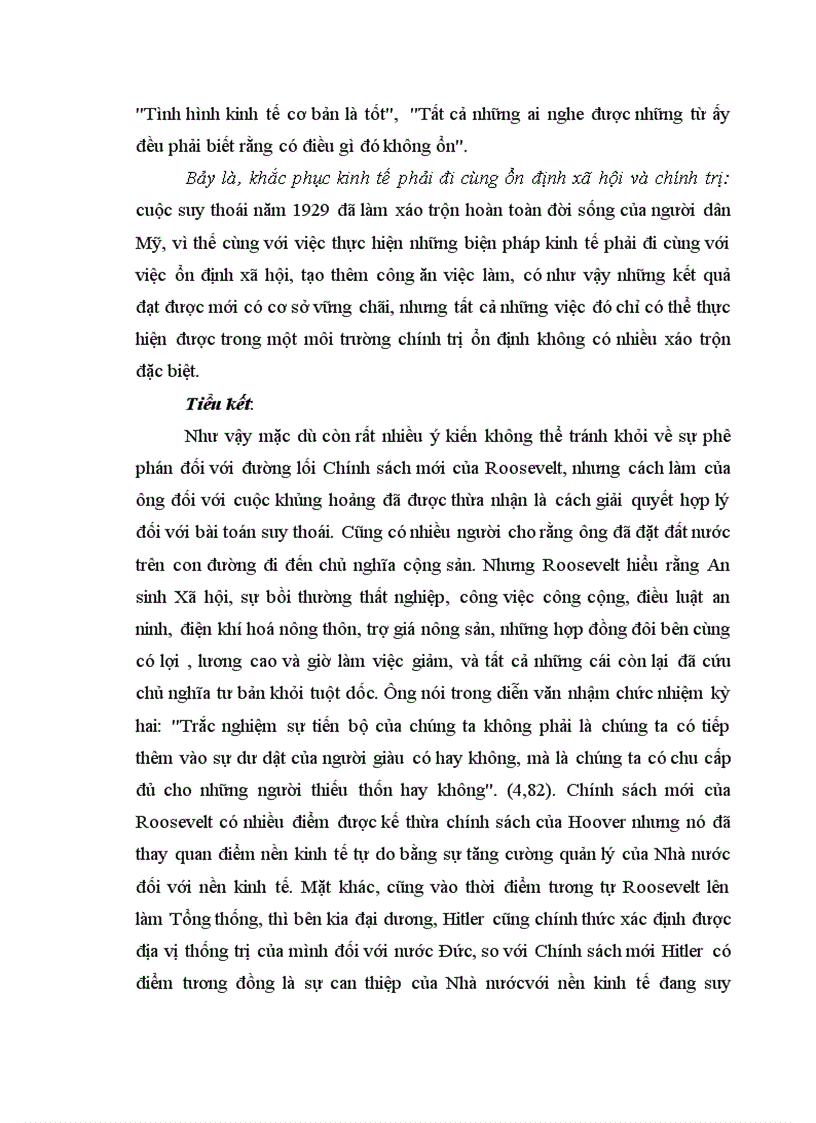 image for page Chính sách mới New deal của Franklin D Roosevelt