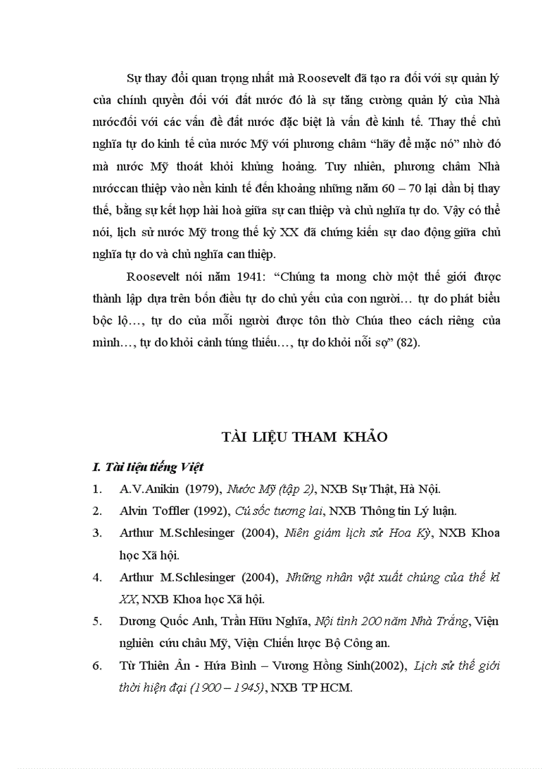 image for page Chính sách mới New deal của Franklin D Roosevelt