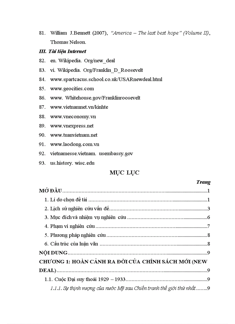 image for page Chính sách mới New deal của Franklin D Roosevelt
