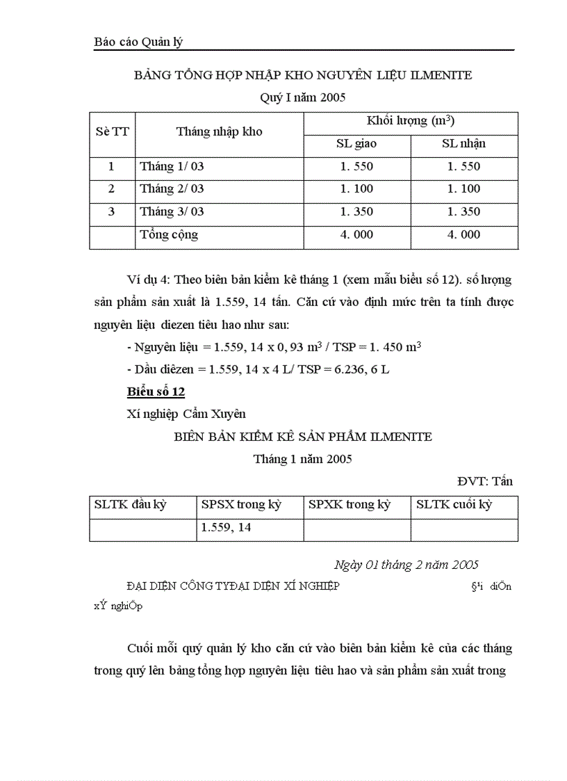 image for page Đánh giá chung về một số kiến nghị nhằm hoàn thiện công tác quản lý chi phí NVL tại công ty khoáng chất sản và thương mại Hà Tĩnh