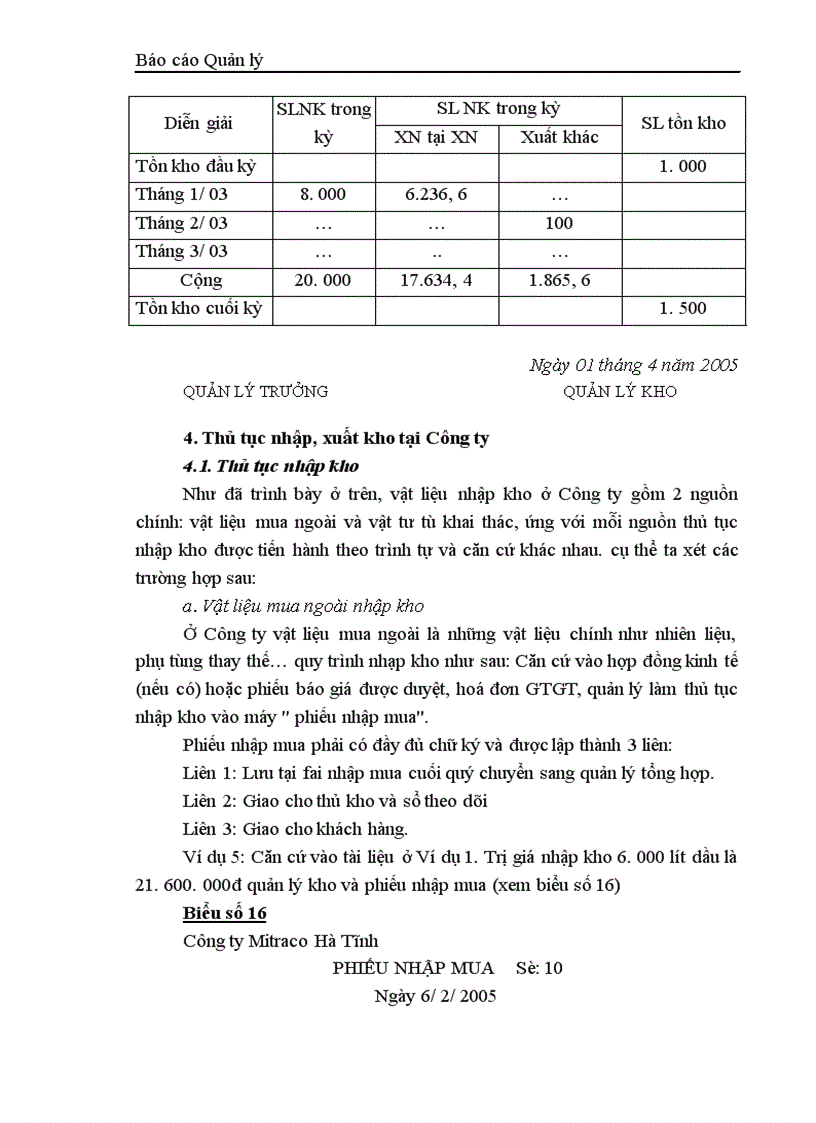 image for page Đánh giá chung về một số kiến nghị nhằm hoàn thiện công tác quản lý chi phí NVL tại công ty khoáng chất sản và thương mại Hà Tĩnh