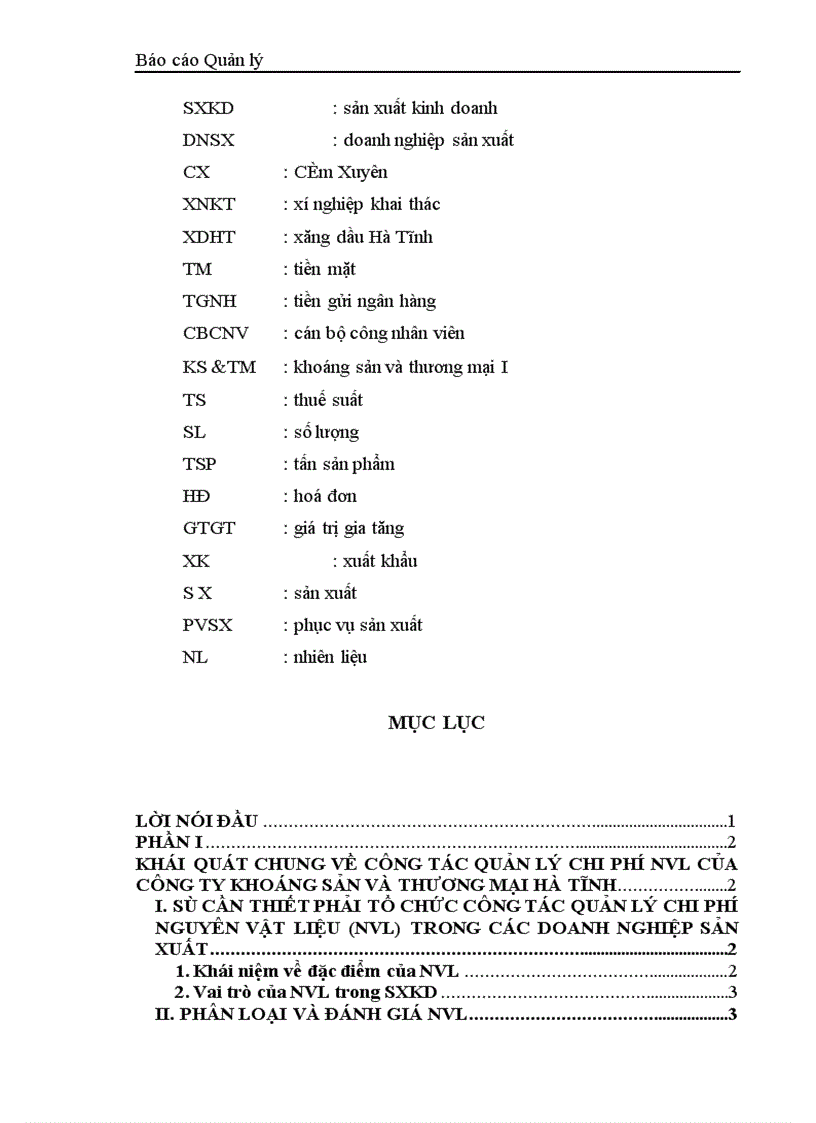 image for page Đánh giá chung về một số kiến nghị nhằm hoàn thiện công tác quản lý chi phí NVL tại công ty khoáng chất sản và thương mại Hà Tĩnh