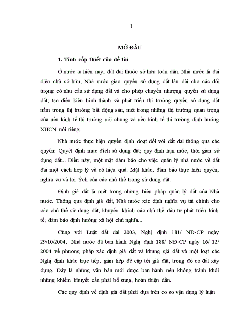 image for page Vận dụng lý luận Mác Lênin về giá cả ruộng đất vào định giá đất ở Việt nam