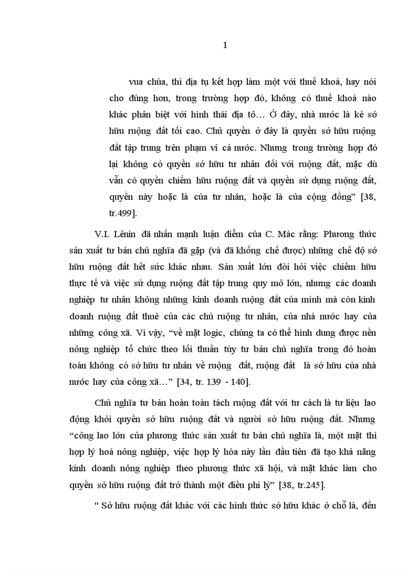 image for page Vận dụng lý luận Mác Lênin về giá cả ruộng đất vào định giá đất ở Việt nam