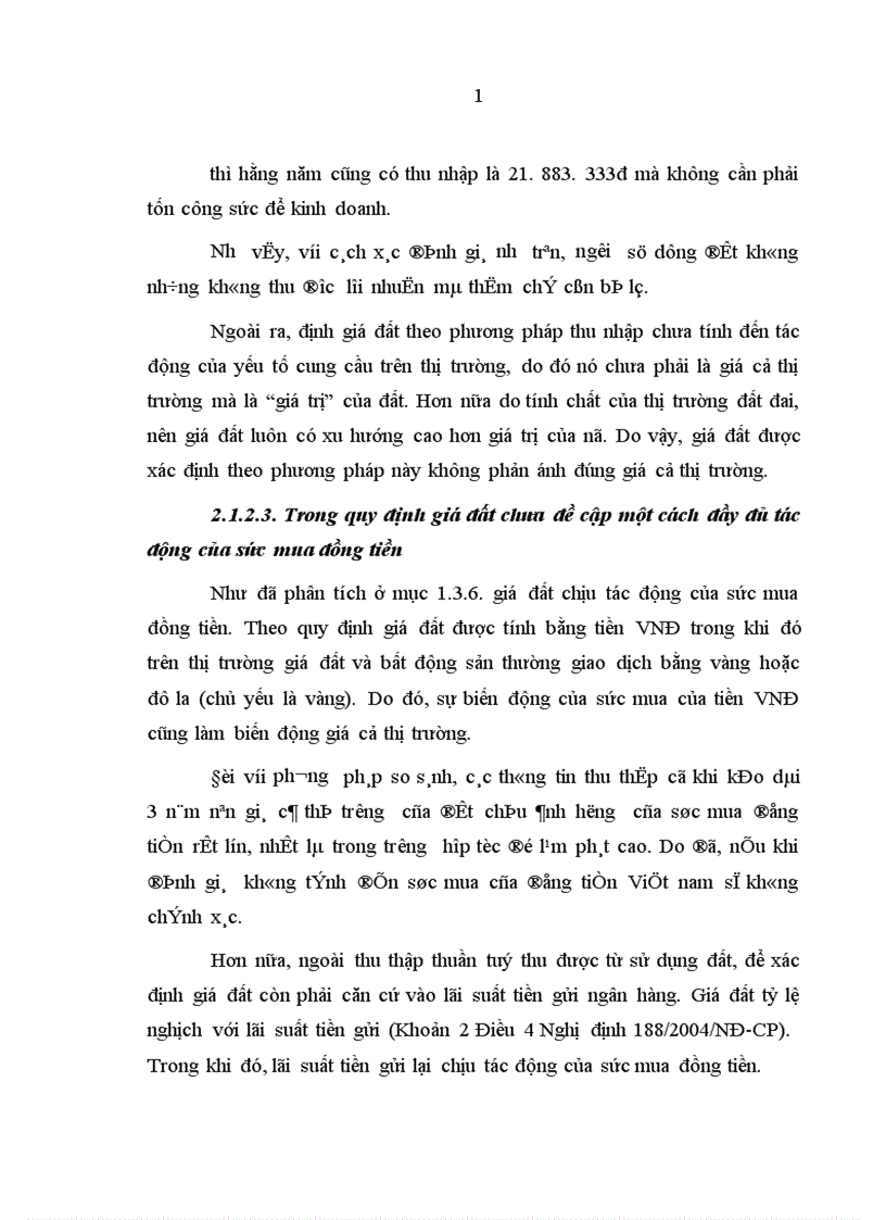 image for page Vận dụng lý luận Mác Lênin về giá cả ruộng đất vào định giá đất ở Việt nam