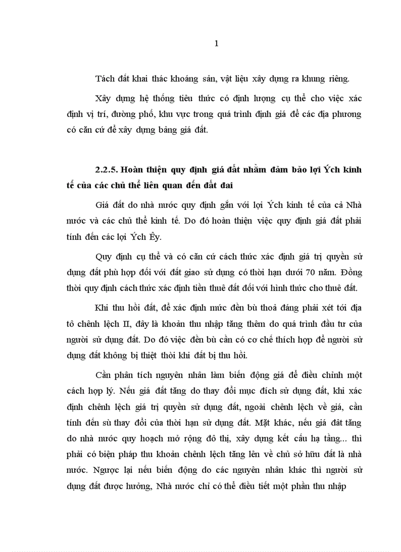 image for page Vận dụng lý luận Mác Lênin về giá cả ruộng đất vào định giá đất ở Việt nam