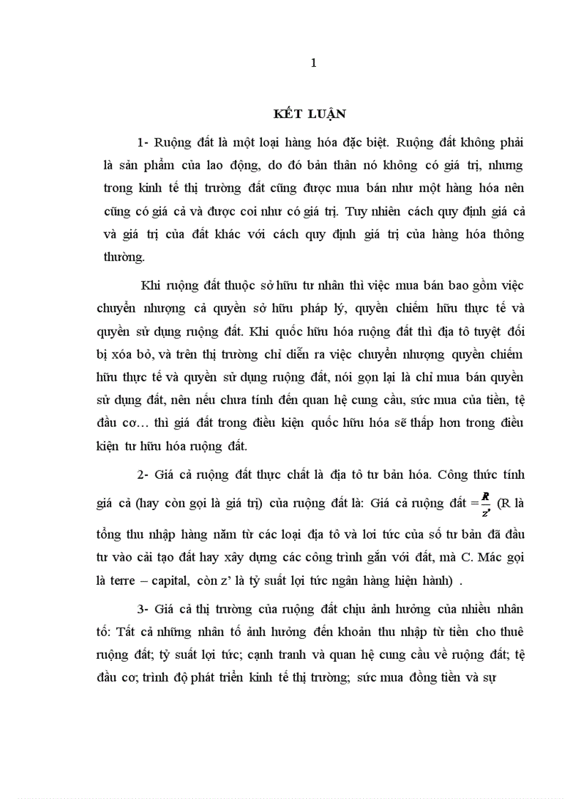 image for page Vận dụng lý luận Mác Lênin về giá cả ruộng đất vào định giá đất ở Việt nam