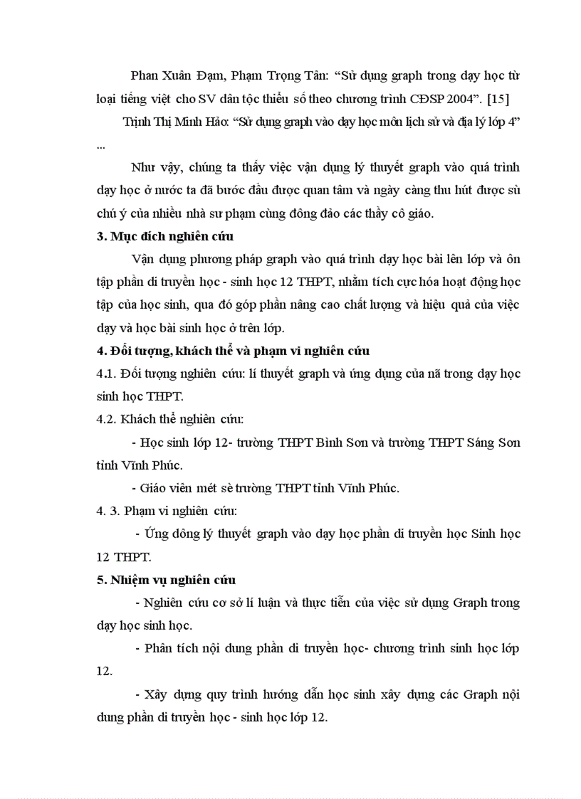 image for page Sử dụng phương pháp Graph để dạy học phần di truyền học sinh học lớp 12 THPT