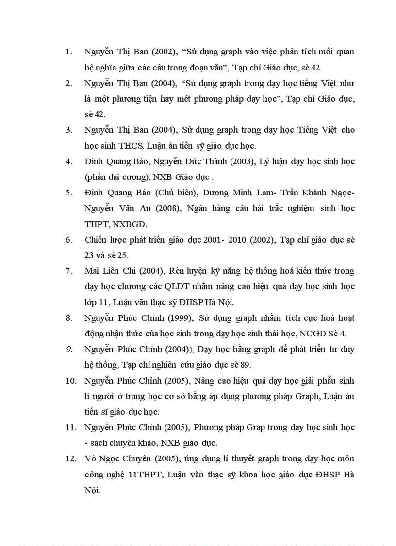 image for page Sử dụng phương pháp Graph để dạy học phần di truyền học sinh học lớp 12 THPT