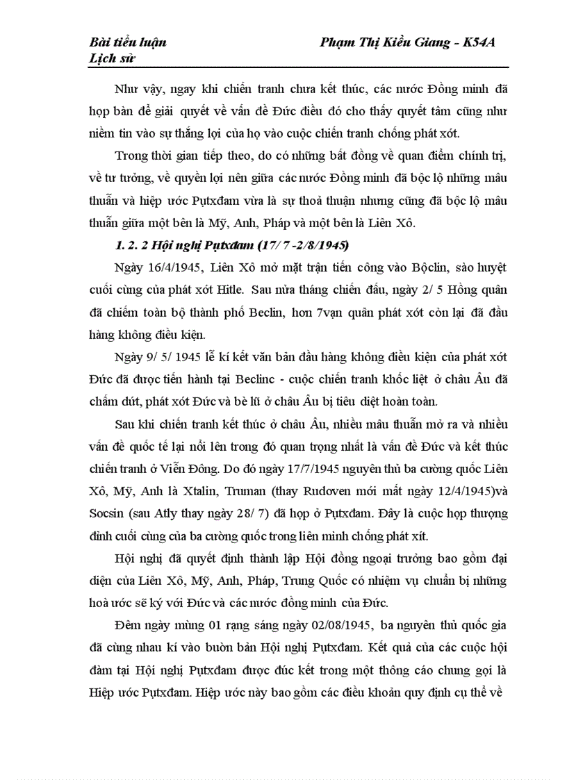 image for page Diễn biến chủ yếu của cuộc chiến tranh lạnh giữa hai cực Xô Mỹ và hai khối Đông Tây qua việc giải quyết vấn đề Đức sau năm 1945 1