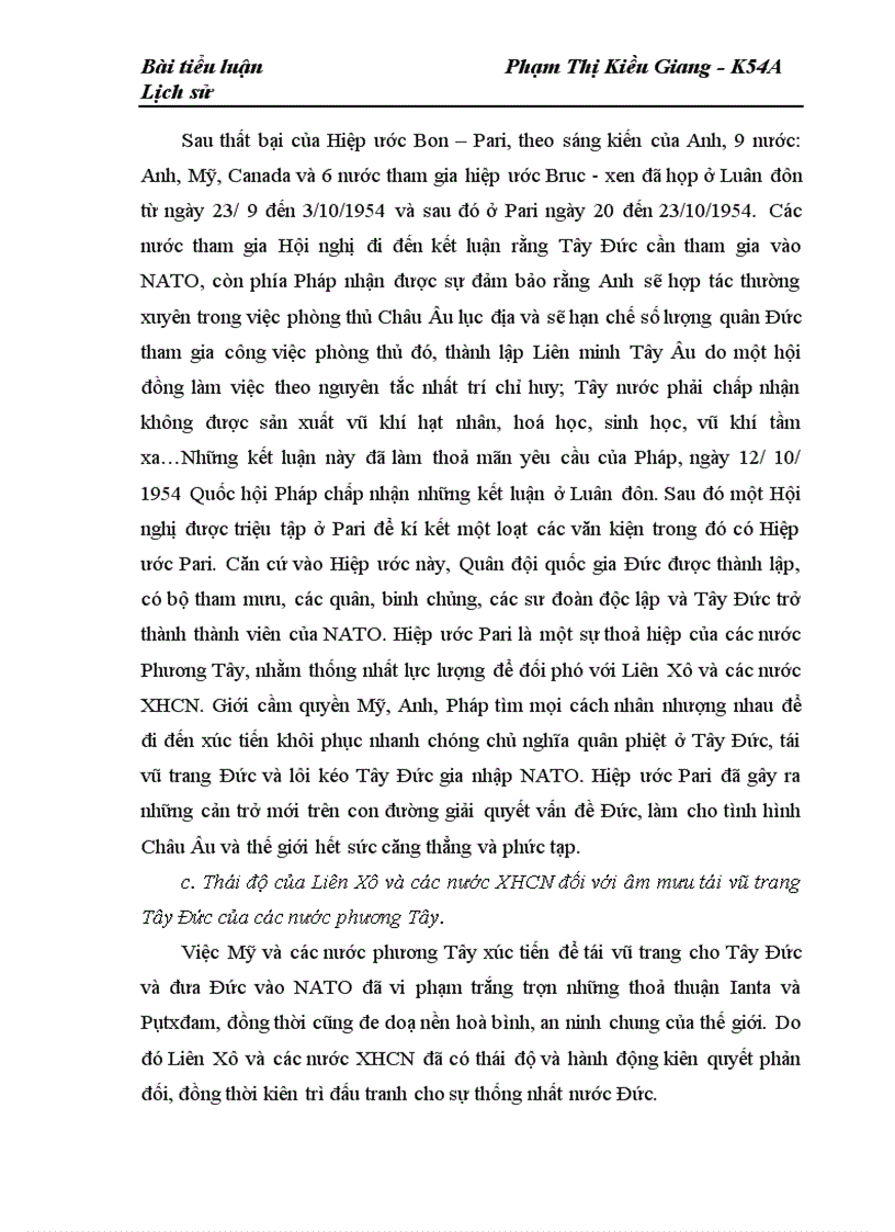 image for page Diễn biến chủ yếu của cuộc chiến tranh lạnh giữa hai cực Xô Mỹ và hai khối Đông Tây qua việc giải quyết vấn đề Đức sau năm 1945 1