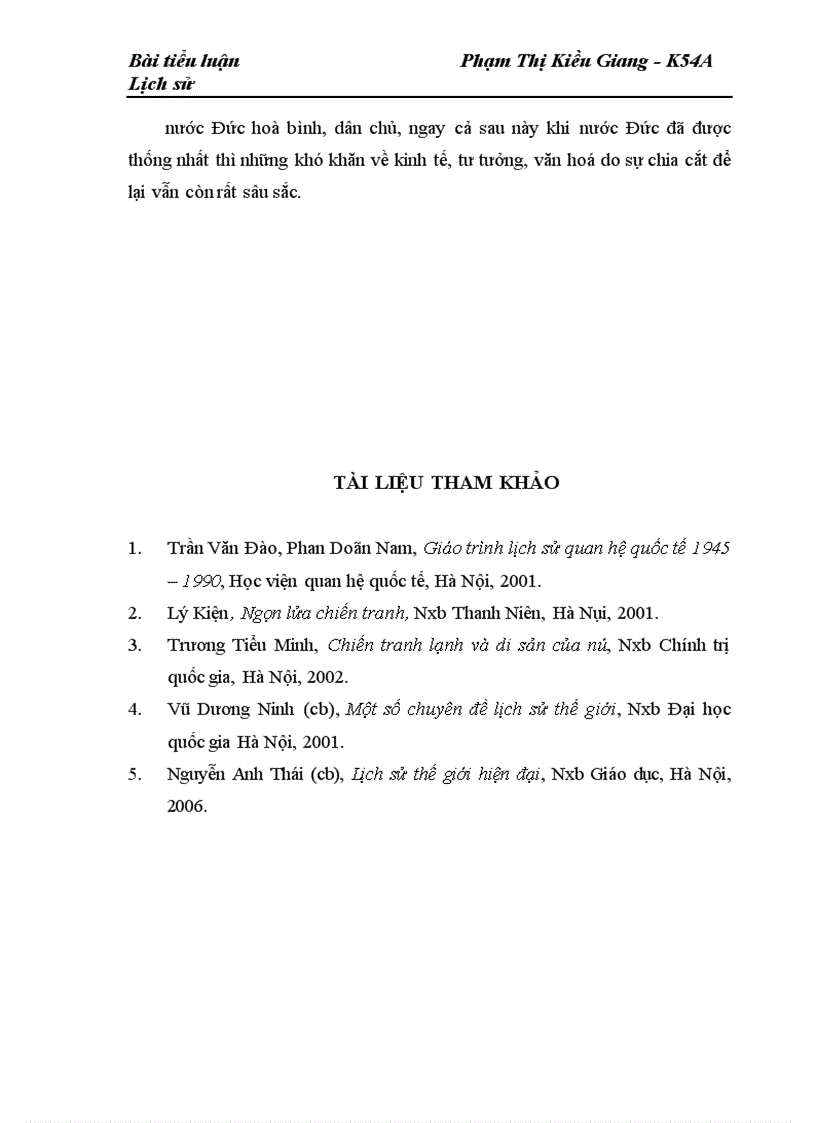 image for page Diễn biến chủ yếu của cuộc chiến tranh lạnh giữa hai cực Xô Mỹ và hai khối Đông Tây qua việc giải quyết vấn đề Đức sau năm 1945 1