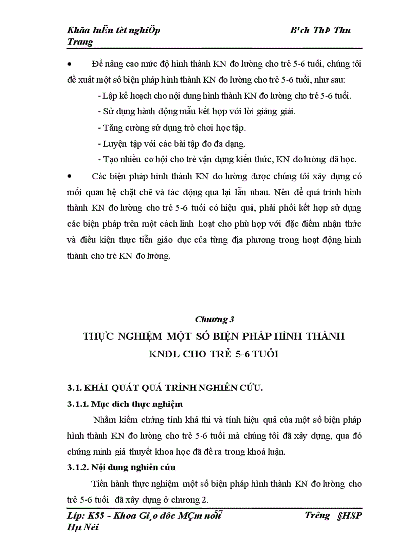 image for page Một số biện pháp hình thành kỹ năng đo lường cho trẻ 5 6 tuổi 1