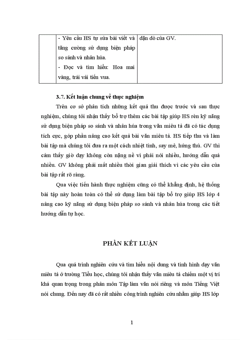 image for page Xây dựng hệ thống bài tập rèn kỹ năng sử dụng biện pháp tu từ so sánh và nhân hóa khi viết văn miêu tả