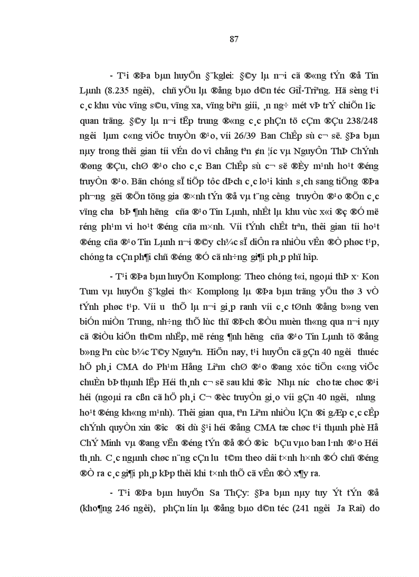 image for page Sự phục hồi phát triển đạo Tin Lành ở địa bàn tỉnh Kon Tum từ năm 1986 đến nay Thực trạng và giải pháp