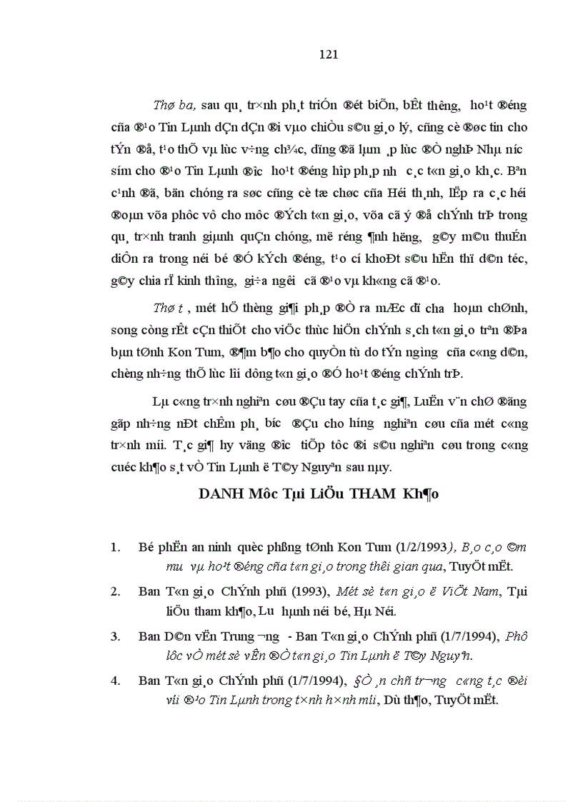 image for page Sự phục hồi phát triển đạo Tin Lành ở địa bàn tỉnh Kon Tum từ năm 1986 đến nay Thực trạng và giải pháp