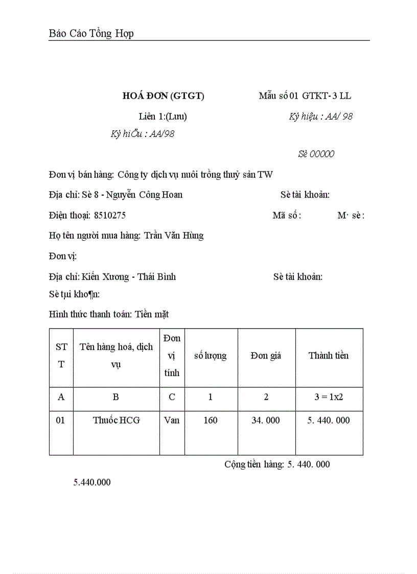 image for page Công tác hạch toán kế toán tại Công ty dịch vụ nuôi trồng thuỷ sản trung ương 1