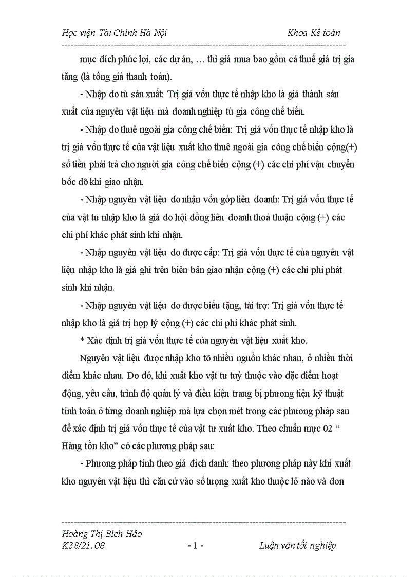 image for page Kế toán vật liệu tại công ty Đầu tư và Phát triển công nghệ truyền hình Việt Nam 1