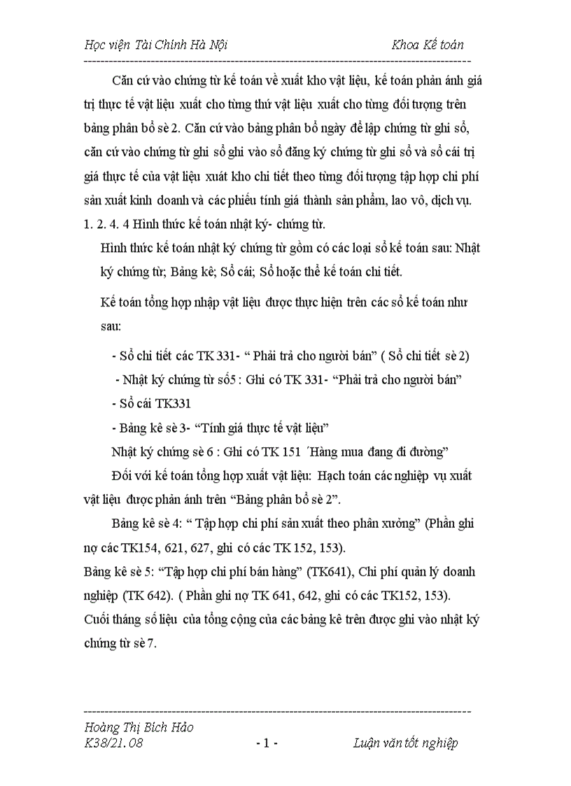 image for page Kế toán vật liệu tại công ty Đầu tư và Phát triển công nghệ truyền hình Việt Nam 1