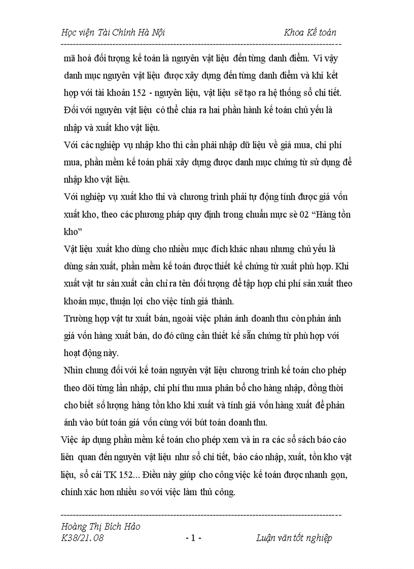 image for page Kế toán vật liệu tại công ty Đầu tư và Phát triển công nghệ truyền hình Việt Nam 1