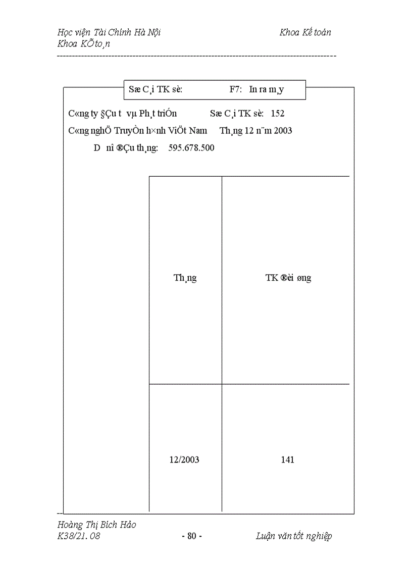 image for page Kế toán vật liệu tại công ty Đầu tư và Phát triển công nghệ truyền hình Việt Nam 1