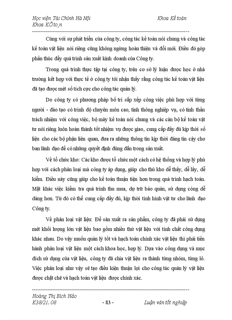 image for page Kế toán vật liệu tại công ty Đầu tư và Phát triển công nghệ truyền hình Việt Nam 1