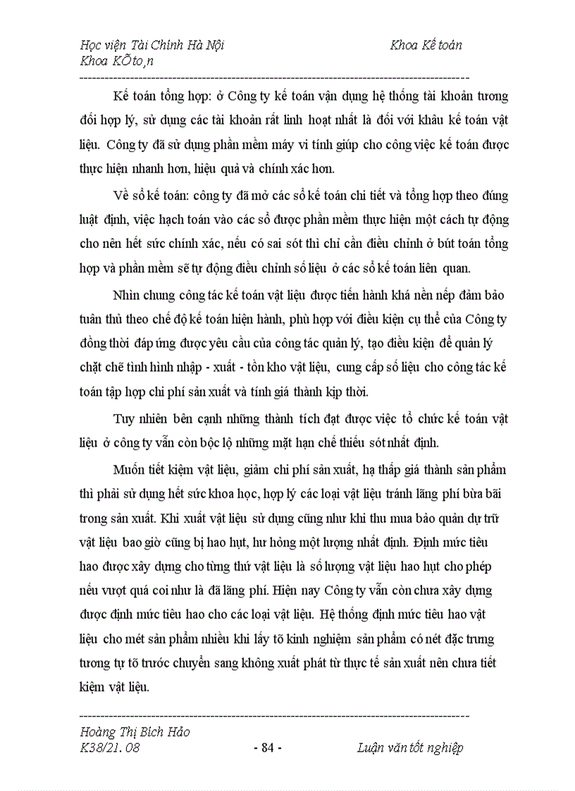 image for page Kế toán vật liệu tại công ty Đầu tư và Phát triển công nghệ truyền hình Việt Nam 1