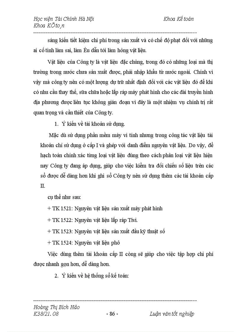image for page Kế toán vật liệu tại công ty Đầu tư và Phát triển công nghệ truyền hình Việt Nam 1
