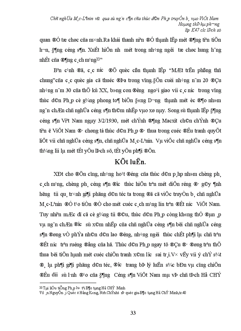 image for page Chủ nghĩa Mác Lêinin vượt qua sự ngăn cản của thực dân Pháp truyền bá vào Việt Nam 1