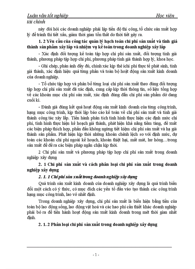 image for page Tổ chức công tác kế toán chi phí sản xuất và tính giá thành sản phẩm tại Công ty cổ phần xây dựng và phát triển nông thôn 4