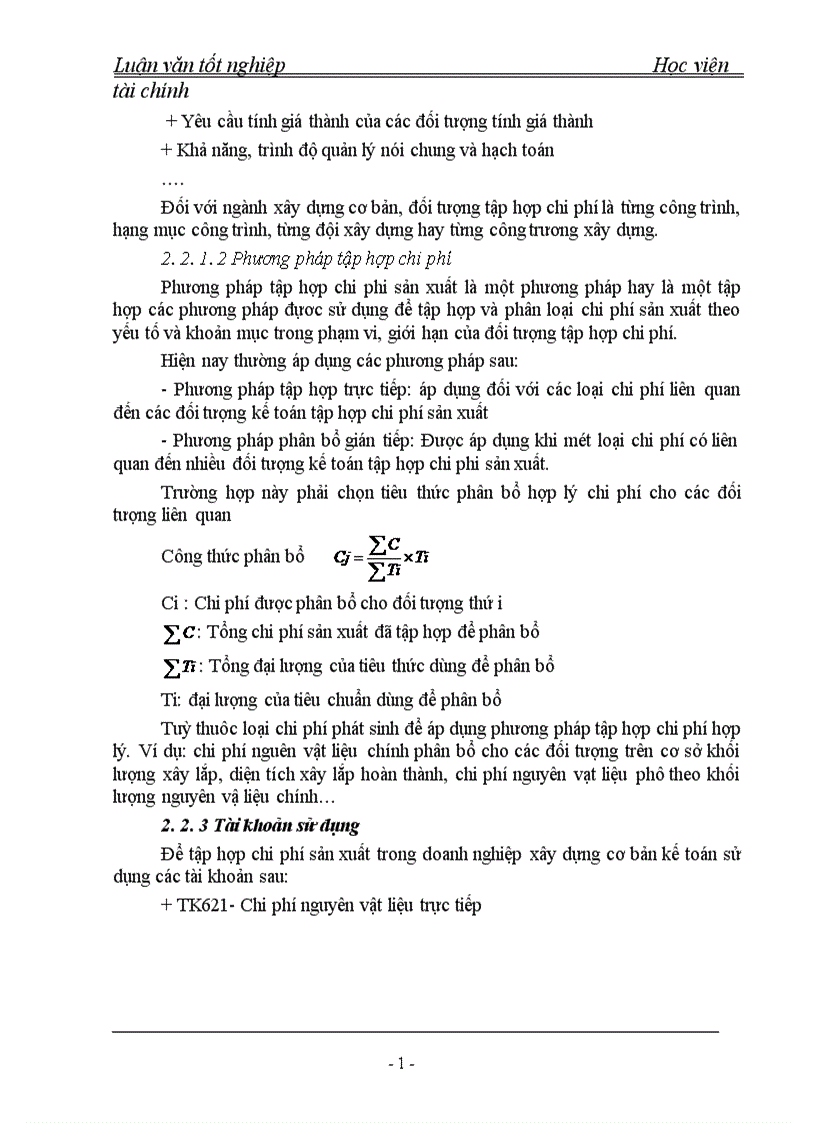 image for page Tổ chức công tác kế toán chi phí sản xuất và tính giá thành sản phẩm tại Công ty cổ phần xây dựng và phát triển nông thôn 4