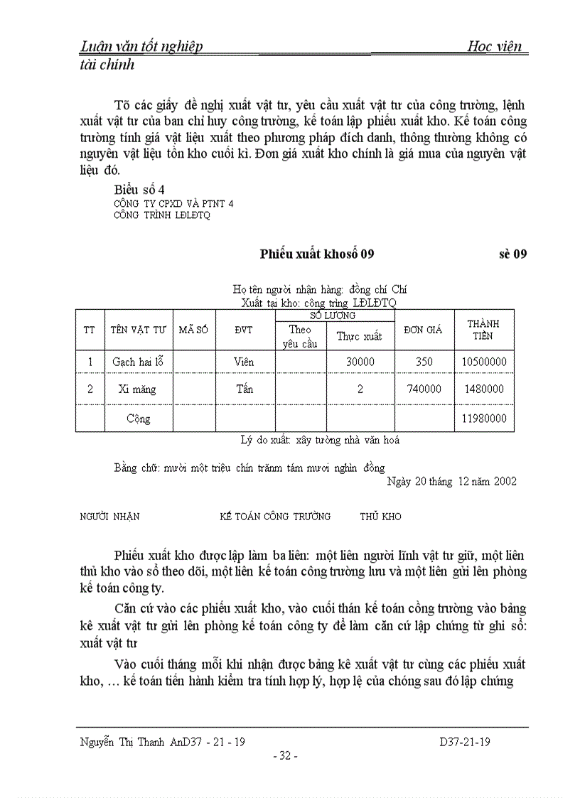 image for page Tổ chức công tác kế toán chi phí sản xuất và tính giá thành sản phẩm tại Công ty cổ phần xây dựng và phát triển nông thôn 4