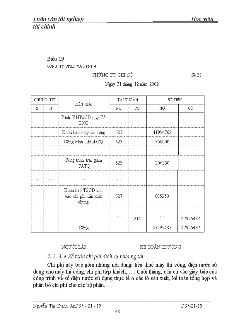 image for page Tổ chức công tác kế toán chi phí sản xuất và tính giá thành sản phẩm tại Công ty cổ phần xây dựng và phát triển nông thôn 4