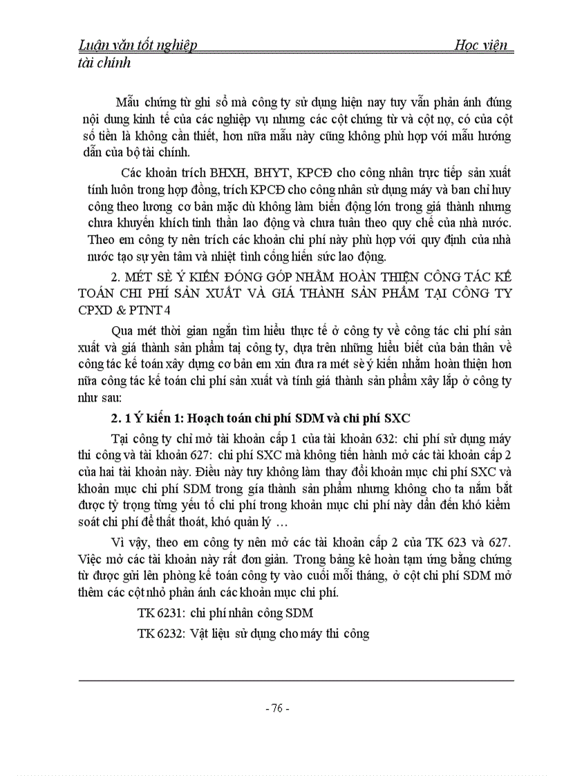 image for page Tổ chức công tác kế toán chi phí sản xuất và tính giá thành sản phẩm tại Công ty cổ phần xây dựng và phát triển nông thôn 4