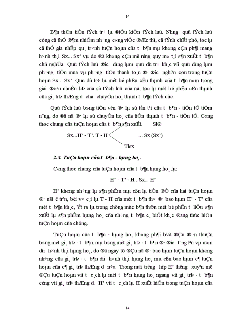 image for page Trình bày lý thuyết về tuần hoàn và chu chuyển tư bản ý nghĩa thực tiễn rút ra khi nghiên cứu lý thuyết này đối với việc quản lý các doanh nghiệp của nước ta khi chuyển sang nền kinh tế thị trường định hướng XHCN 1