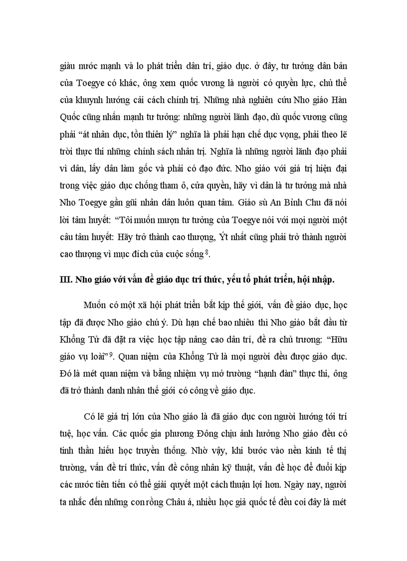 image for page Nhận thức về giá trị văn hoá nho giáo truyền thống Hàn Quốc với x hội hiện tại