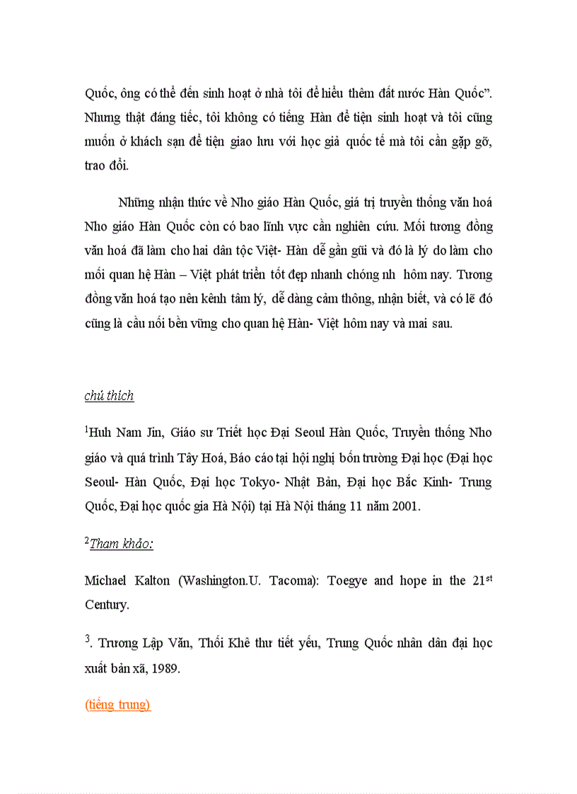 image for page Nhận thức về giá trị văn hoá nho giáo truyền thống Hàn Quốc với x hội hiện tại