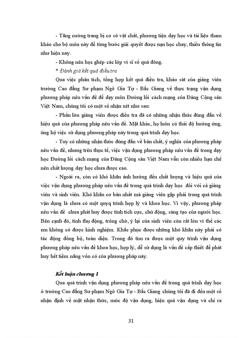 image for page Vận dụng phương pháp nêu vấn đề trong dạy học môn Đường lối cách mạng của Đảng Cộng sản Việt Nam ở trường Cao đẳng Sư phạm Ngô Gia Tự Bắc Giang