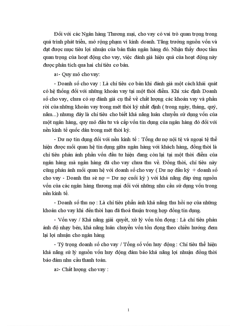 image for page Một số giải pháp nhằm nâng cao hiệu quả huy động vốn và sử dụng vốn tại Ngân hàng nông nghiệp và Phát triển nông thôn quận Hai Bà Trưng 1