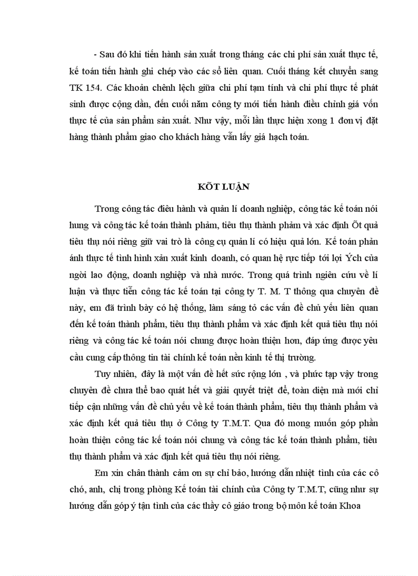 image for page Hoàn thiện kế toán thành phẩm tiêu thụ thành phẩm và xác định kết quả tiêu thụ tại Công ty Thương mại và sản xuất vật tư thiết bị GTVT 1