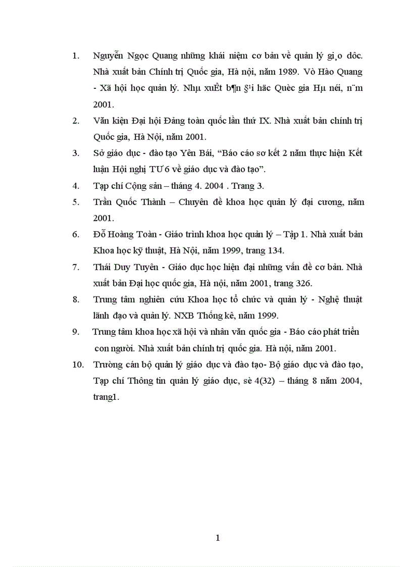 image for page Biện pháp quản lý bồi dưỡng nâng cao năng lực cho tổ trưởng chuyên môn ở trường trung học phổ thông tỉnh Yên Bái 1