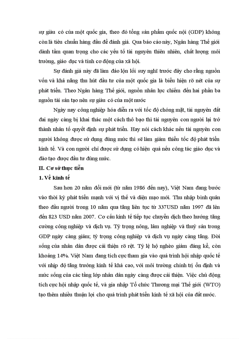 image for page Thực trạng kinh tế xã hội và sự phát triển giáo dục của tỉnh Bắc Giang