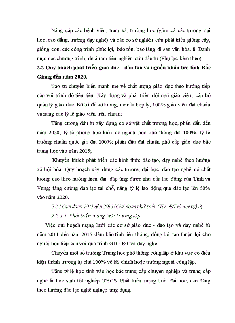 image for page Thực trạng kinh tế xã hội và sự phát triển giáo dục của tỉnh Bắc Giang