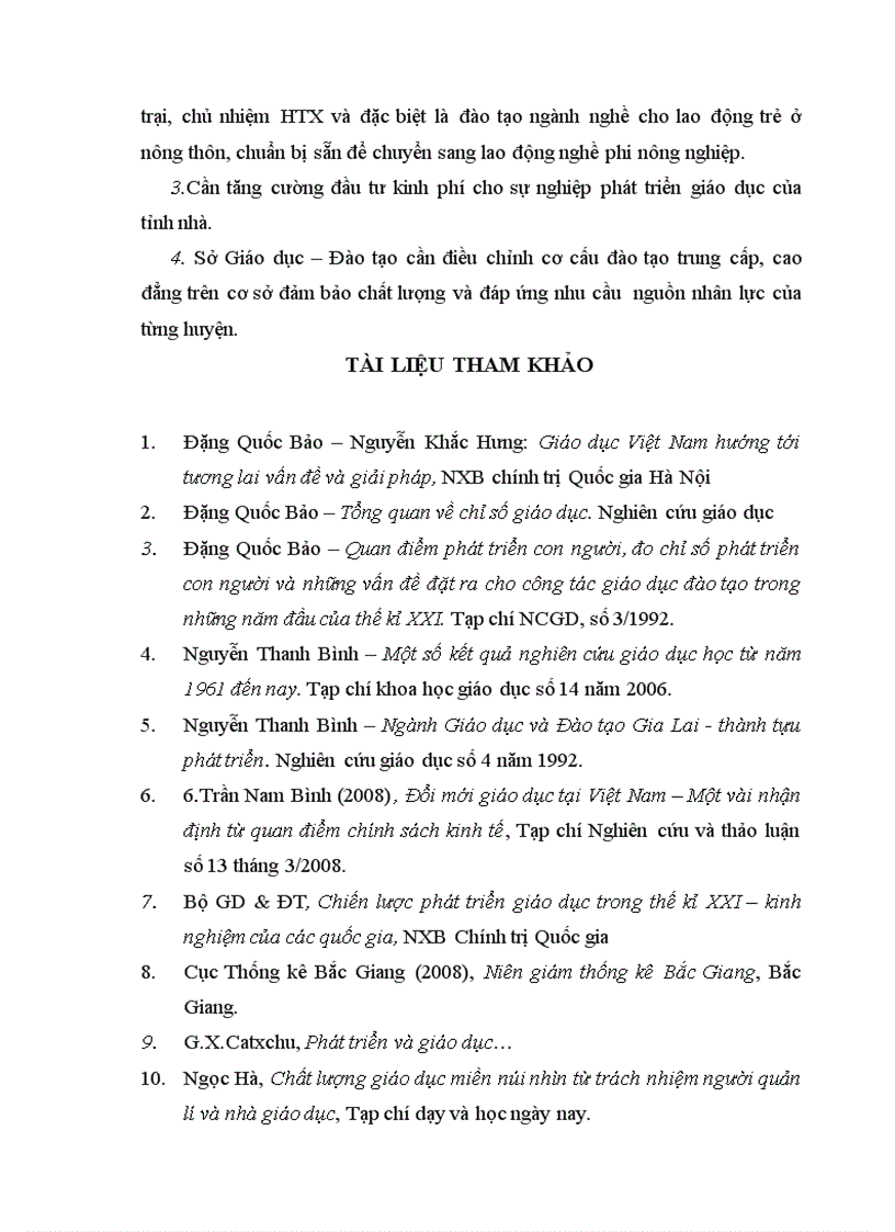 image for page Thực trạng kinh tế xã hội và sự phát triển giáo dục của tỉnh Bắc Giang
