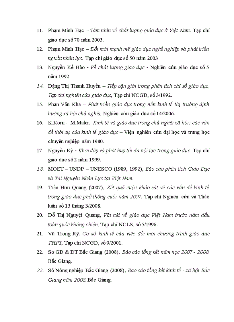 image for page Thực trạng kinh tế xã hội và sự phát triển giáo dục của tỉnh Bắc Giang