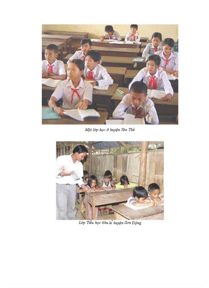 image for page Thực trạng kinh tế xã hội và sự phát triển giáo dục của tỉnh Bắc Giang