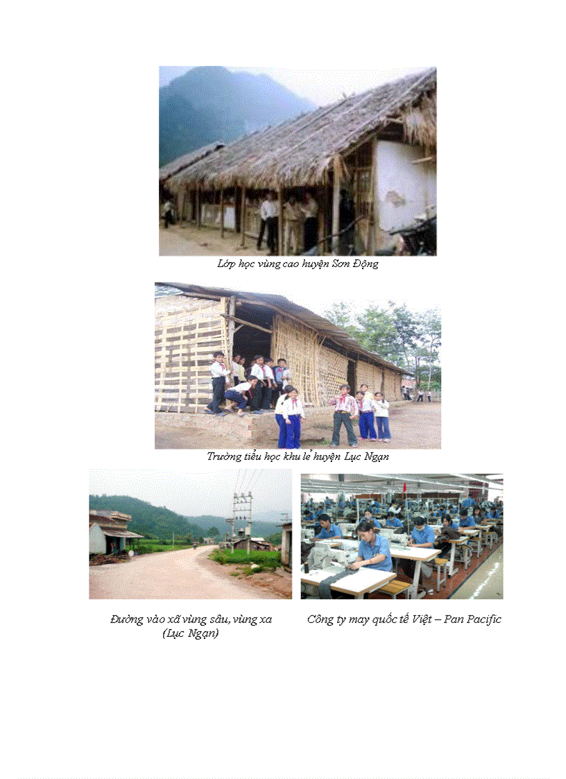 image for page Thực trạng kinh tế xã hội và sự phát triển giáo dục của tỉnh Bắc Giang