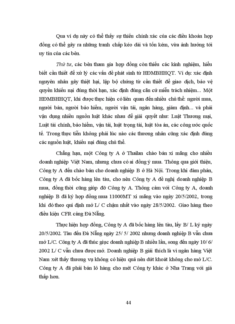 image for page Pháp luật Việt Nam về hợp đồng mua bán hàng hóa quốc tế thực trạng và kiến nghị