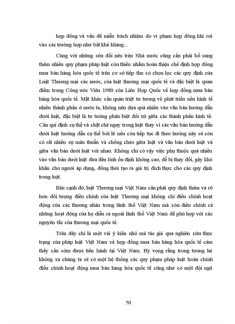 image for page Pháp luật Việt Nam về hợp đồng mua bán hàng hóa quốc tế thực trạng và kiến nghị